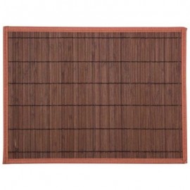 Салфетка сервировочная из бамбука BM-05, цвет: тёмно-коричневый, подложка: EVA 312350-SK