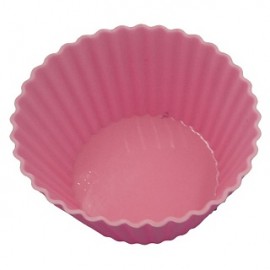 Набор из 6-ти формочек для кексов "Маффины" розовый (d=7см;h=5см) AK-6054S/6  (200)