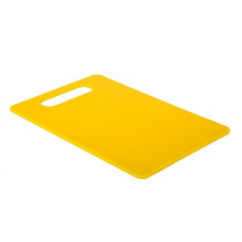 Доска разделочная пластик  (30) желтая 30х20см РД-10035