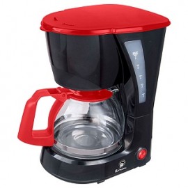 Кофеварка ВАСИЛИСА КВ1-600 черная с красным 600Вт 600мл