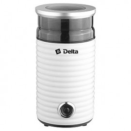 Кофемолка DELTA DL-94К белая (24)160 Вт, 65 г,пригодна для перем.кофе, орехов и специй лезв.из нерж
