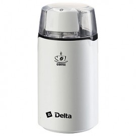 Кофемолка DELTA DL-087К белая: 250 Вт, вместимость 60г (8)