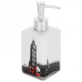 Дозатор для жидкого мыла "Лондон" DIS-L, керамика 002904-SK