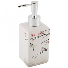 Дозатор для жидкого мыла "Сакура" DIS-S, керамика 006517-SK