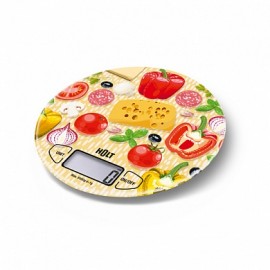 Весы настольные Holt HT-KS-003 (пицца) нагрузка: 8 кг, деление: 1 г, дисплей LCD, функция довешивания