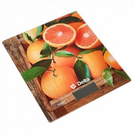 Весы настольные DELTA KCE-70 "Сочные апельсины" электронные 5 кг