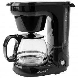 Кофеварка GALAXY GL0701 700 Вт, 750 мл (4 - 6 чашек),многоразовый съемный фильтр,функция «Подогрев и поддержание температуры готового кофе»