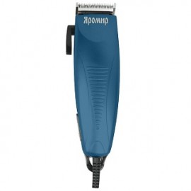 Машинка для стрижки Яромир ЯР-700 серо-голубой, 10 Вт,регулировка длины отрезаемых волос