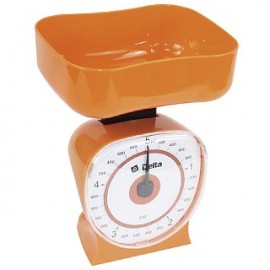 Весы настольные с чашей DELTA КСА-106 оранжевый 5кг цена деления 40 гр