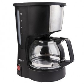 Кофеварка DELTA LUX DL-8161 черная (6): 600Вт, 600мл (6 чашек), антипролив